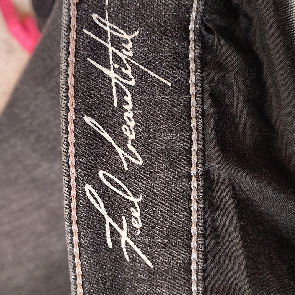 WHBM Women's Noir Slim Ankle Black Jeans Size 14 - Picture 9 of 10